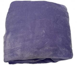 JERRY FABRICS Mikroplyšová plachta svetlo fialová  Polyester, 90/200 cm