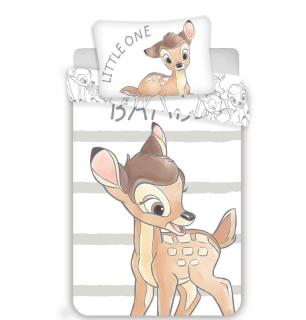 JERRY FABRICS Obliečky do postieľky Bambi stripe baby Bavlna, 100/135, 40/60 cm