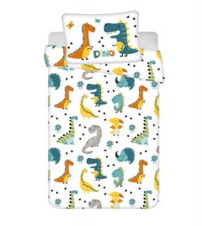 JERRY FABRICS Obliečky do postieľky Dino World Bavlna, 100/135, 40/60 cm