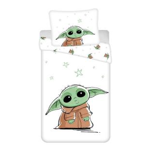 JERRY FABRICS Obliečky Star Wars Baby Yoda Bavlna, 140/200, 70/90 cm