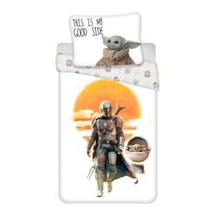 JERRY FABRICS Obliečky Star Wars Mandalorian 2 Bavlna, 140/200, 70/90 cm
