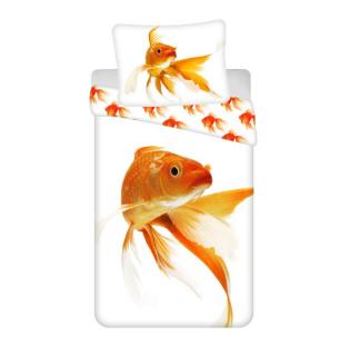 JERRY FABRICS Obliečky Zlatá rybka Bavlna, 140/200, 70/90 cm
