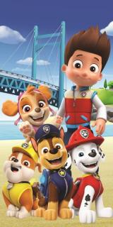 JERRY FABRICS Osuška Paw Patrol PP457 Bridge 70/140 cm