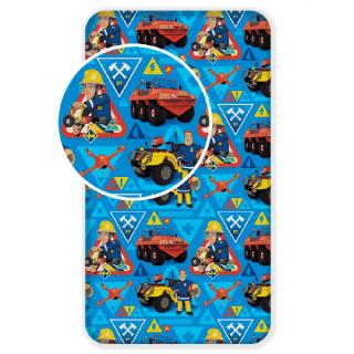 JERRY FABRICS Plachta Požiarnik Sam s hadicou Bavlna 90/200 cm