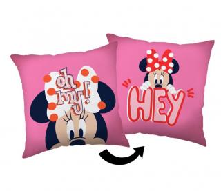 JERRY FABRICS Vankúšik Minnie Hey Polyester, 40/40 cm