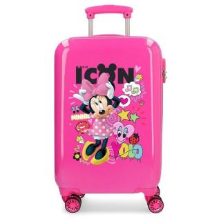JOUMMABAGS ABS Cestovný kufor Enjoy Minnie Icon ABS plast, 55x34x20 cm, objem 33 l