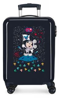 JOUMMABAGS ABS Cestovný kufor Mickey On the Moon  ABS plast, 34 l