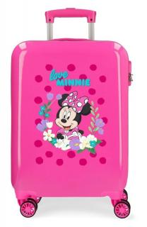 JOUMMABAGS ABS Cestovný kufor Minnie Golden Days Pink  ABS plast, 34 l