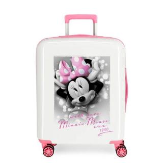 JOUMMABAGS ABS Cestovný kufor Minnie Style with love ABS plast, 55x40x20 cm, objem 38,4 l