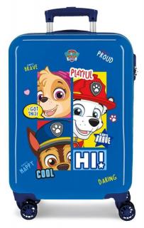 JOUMMABAGS ABS Cestovný kufor Paw Patrol Be Happy ABS plast, 55x38x20 cm 34 l