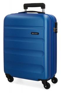 JOUMMABAGS ABS Cestovný kufor Roll Road Flex Blue  ABS plast, 34 l
