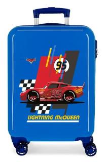 JOUMMABAGS Cestovný kufor ABS Cars Lightning McQueen Blue ABS plast, objem 33 l