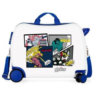 JOUMMABAGS Detský kufrík na kolieskach Avengers Sky MAXI ABS plast, 50x38x20 cm, 34 l