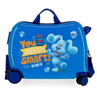 JOUMMABAGS Detský kufrík na kolieskach Blues Clues Smart Blue MAXI ABS plast, 50x38x20 cm, 34 l