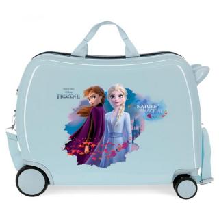 JOUMMABAGS Detský kufrík na kolieskach Ľadové Kráľovstvo Nature is magical MAXI ABS plast, 50x38x20 cm, 34 l