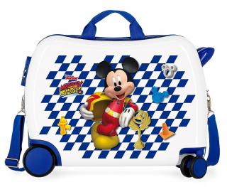 JOUMMABAGS Detský kufrík na kolieskach Mickey Good Mood MAXI ABS plast 34 l