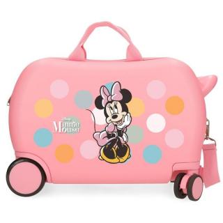 JOUMMABAGS Detský kufrík na kolieskach Minnie coquette ABS plast, 24,6 l, 45x31x20 cm