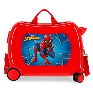 JOUMMABAGS Detský kufrík na kolieskach Spiderman Black MAXI ABS plast, 50x38x20 cm, 34 l