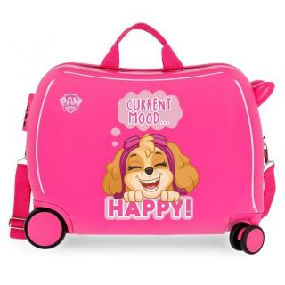 JOUMMABAGS Detský kufrík Paw Patrol Happy MAXI ABS plast, 50x38x20 cm, objem 34 l