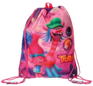 JOUMMABAGS Taška na telocvik a prezuvky Trollovia Friends 30x40 cm