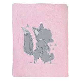 KOALA Detská deka Koala Foxy pink Polyester