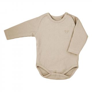 KOALA Kojenecké body Bello beige Bavlna/Elastan 74 (6-9m)