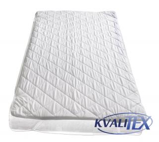 Kvalitex Chránič matraca prešitý z dutého vlákna  Polyester/duté vlákno, 140x200 cm