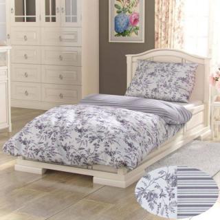Kvalitex Francúzské Obliečky PROVENCE MONTERA SIVÁ Bavlna, 220/200 cm