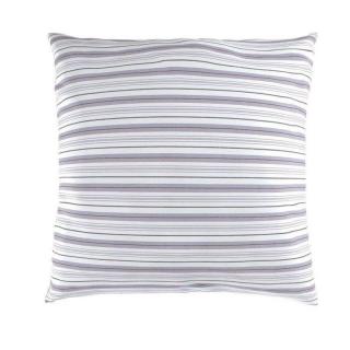 Kvalitex Obliečka na vankúš MONTERA šedá reverse PRÚŽEK Bavlna, 40/40 cm