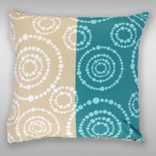 Kvalitex Obliečka na vankúšik Circles Delux Bavlna, 40/40 cm