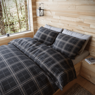 Kvalitex Predĺžené obliečky WOODY collection FELIX viskóza Viskóza, 140/220, 70/90 cm