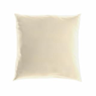 Kvalitex satén obliečka na vankúš smotanová 40x40 cm