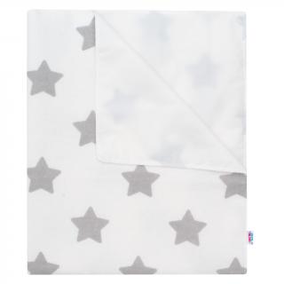 Nepremokavá flanelová podložka New Baby hviezdičky Bavlna/Polyester 47x75 cm