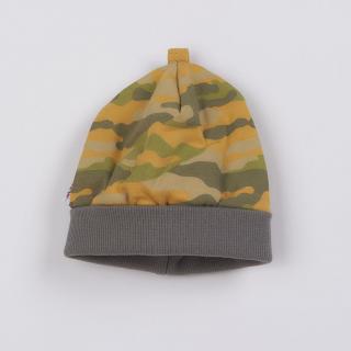 NEW BABY Dojčenská čiapočka With Love horčicová 100% bavlna 80 (9-12m)
