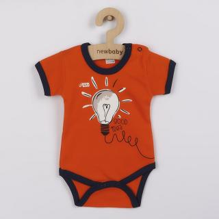 NEW BABY Dojčenské bavlnené body s krátkym rukávom skvelý nápad 68 100% Bavlna 68 (4-6m)