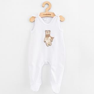 NEW BABY Dojčenské bavlnené dupačky Polar Bear 100% bavlna 74 (6-9m)