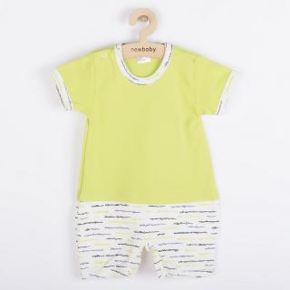 NEW BABY Dojčenský letný bavlnený overal Summertime chlapec 56 100% Bavlna 56 (0-3m)