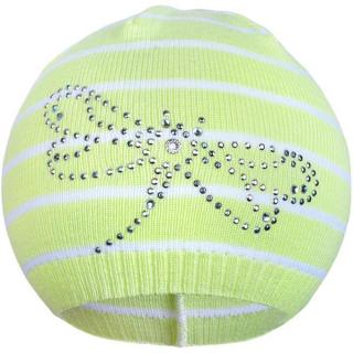 NEW BABY Jarná čiapočka vážka zelená 100% bavlna 104 (3-4r)