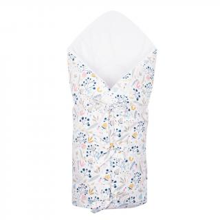 NEW BABY Klasická šnurovacia zavinovačka Jarabina Bavlna/Polyester/Antialergické vlákno