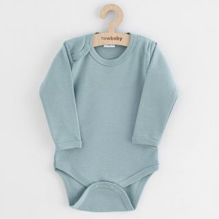 NEW BABY Kojenecké body Classic II tmavě mátové Bavlna 80 (9-12m)