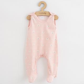NEW BABY Kojenecké dupačky Classic II medvídek bílý 100% bavlna 80 (9-12m)