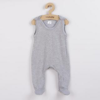 NEW BABY Kojenecké dupačky Classic II šedé 74 100% bavlna 74 (6-9m)