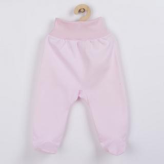 NEW BABY Kojenecké polodupačky růžové 100% bavlna 80 (9-12m)