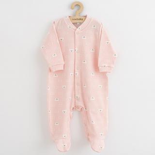 NEW BABY Kojenecký overal Classic II medvídek bílý 100% bavlna 80 (9-12m)