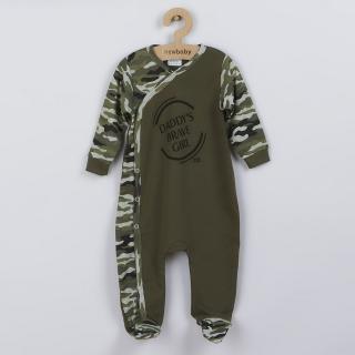 NEW BABY Kojenecký overal New Baby Army girl 100% Bavlna 92 (18-24m)
