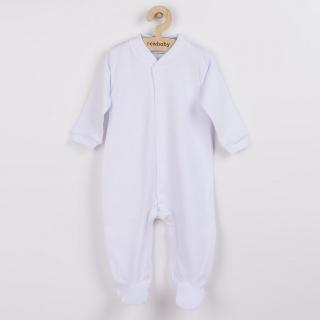NEW BABY Kojenecký overal New Baby Classic bílý 100% Bavlna 74 (6-9m)