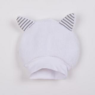 NEW BABY Luxusní dětská zimní čepička s oušky Snowy collection Bavlna/Polyester 74 (6-9m)