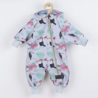 NEW BABY Softshellový dojčenský overal Tukan 98 Polyester/Polyamid 98 (2-3 r)