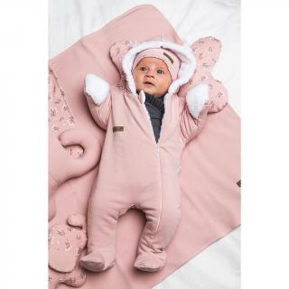 Nicol Zimní kojenecký overal Nela Bavlna/Polyester/Elastan 80 (9-12m)