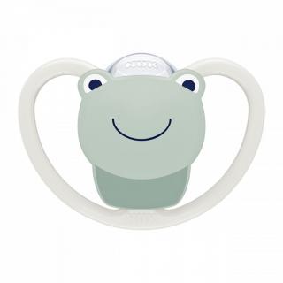 NUK Cumlík Space frog Plast/Silikon 0-6m